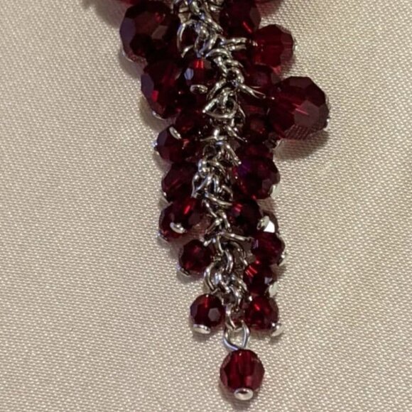 SWAROVSKI crystal rhodium necklace - Picture 3 of 7